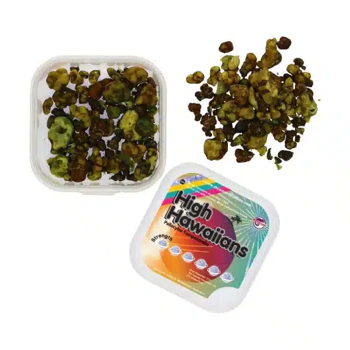 High Hawaiians truffels open container