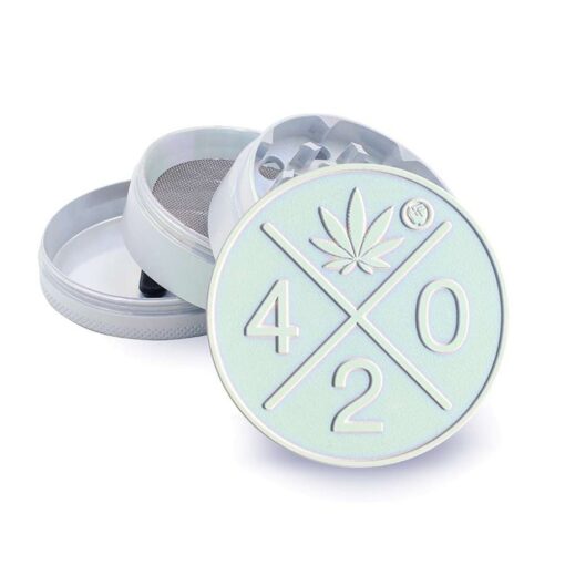 FIRE-FLOW™ Grinder – Icy Pearl 420 (60mm)