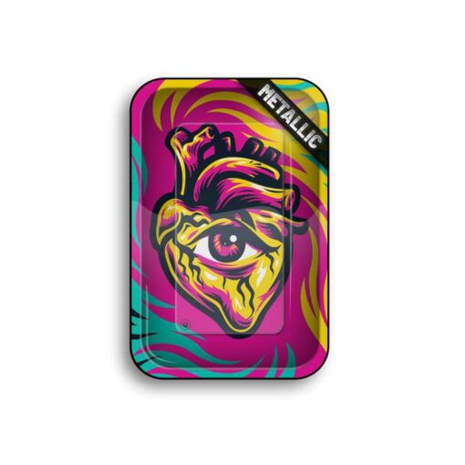 Metal Rolling Tray Hearts