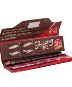 Smoking Brown King Size Met TIPS