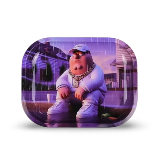 Metalen Rolling Trays Diverse Designs 18x14cm - Afbeelding 2