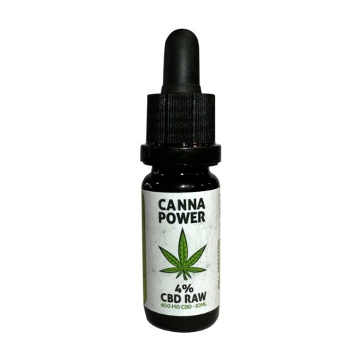 CannaPower 4 procent RAW CBD - 10 ml