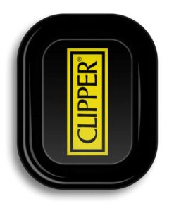 FIRE-FLOW™ Rolling Tray – Clipper Logo Black (140x180mm)