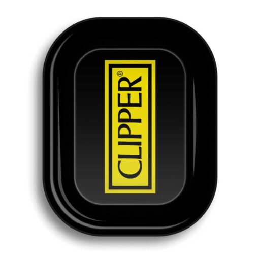 FIRE-FLOW™ Rolling Tray – Clipper Logo Black (140x180mm)