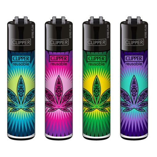Clipper Aansteker Flash Leaves
