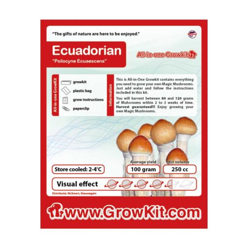 Ecuadorian Magic Mushroom Growkit - 250 cc