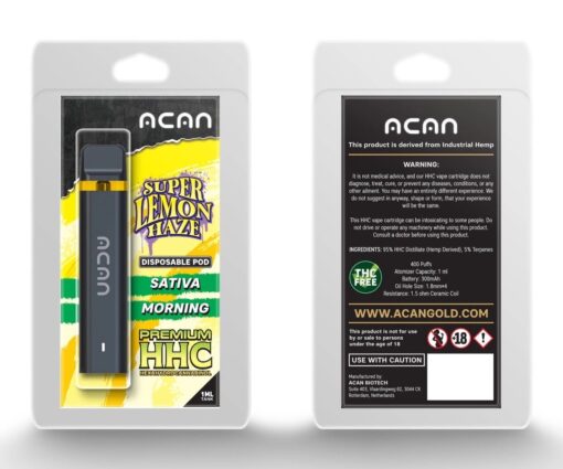 ACAN HHC Vape Super Lemon Haze - 1ML