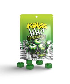 KINGS HHC Gummies Green Apple 100mg