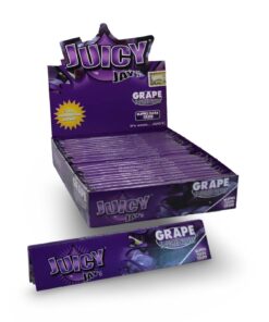 Juicy Jay’s Grape Flavoured Vloei – King Size Slim