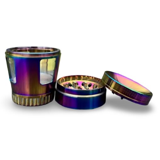 Metalen grinder XL Container 50mm - Afbeelding 2