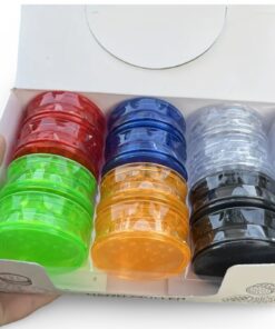 Plastic Grinder Concave Random Kleur 50mm