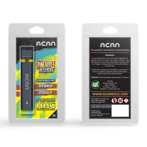 ACAN Pineapple Kush HHC Vape 1ML
