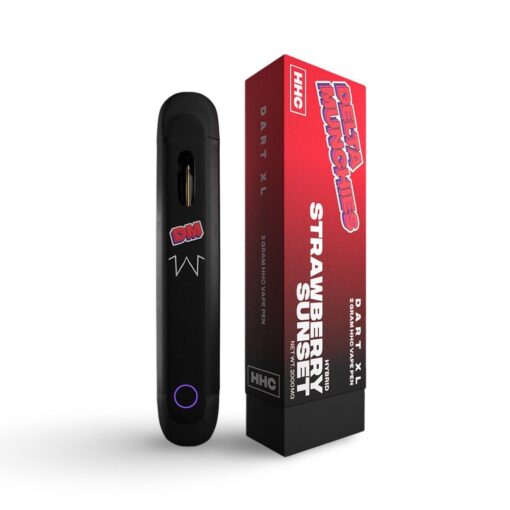 Delta Munchies Dart XL HHC Vape – Strawberry Sunset (2ML)