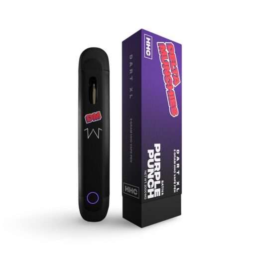Delta Munchies Dart XL HHC Vape – Purple Punch (2ML)