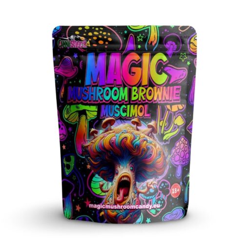 Magic Mushroom Muscimol Brownie