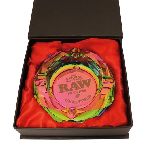 RAW Glazen Asbak - Rainbow - Afbeelding 3