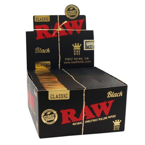 RAW Black King Size Slim