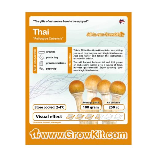Thai Magic Mushroom Growkit - 250 cc