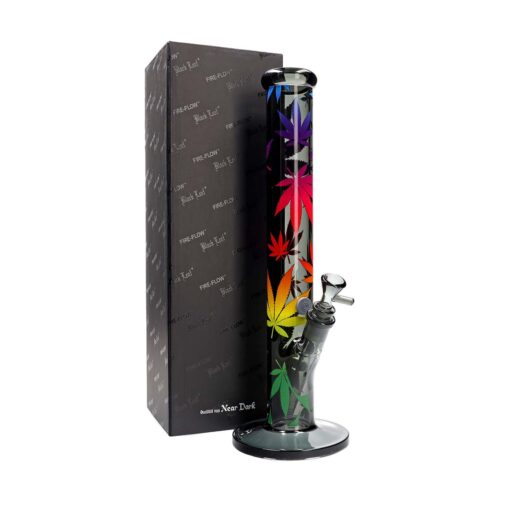 FIRE-FLOW™ X Black Leaf Bong LEAVES GRADIENT - Afbeelding 2
