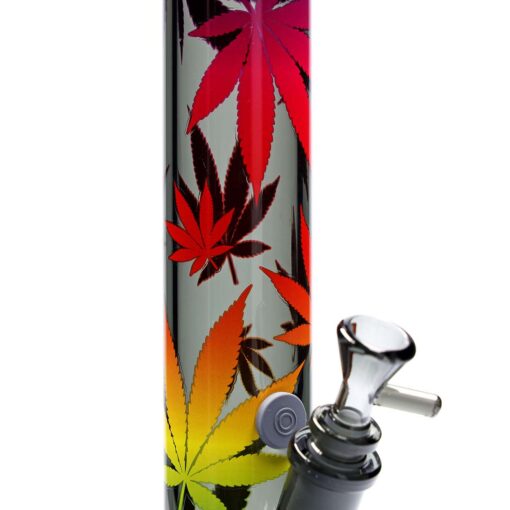 FIRE-FLOW™ X Black Leaf Bong LEAVES GRADIENT - Afbeelding 3