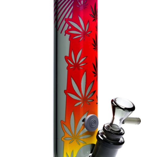 FIRE-FLOW™ X Black Leaf Bong UFO GRADIENT - Afbeelding 3
