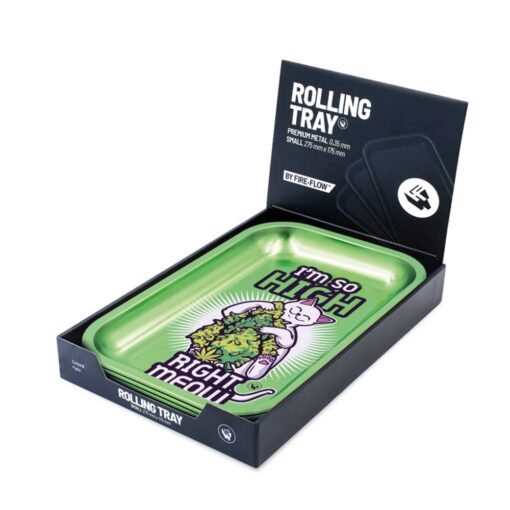 Metal Rolling Tray High Right Meow - Afbeelding 2