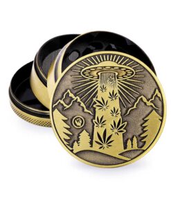 FIRE-FLOW™ Grinder – Gold 420 UFO (60mm)