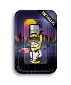 FIRE-FLOW™ Rolling Tray – Clipperman Retrowave (275x175mm)