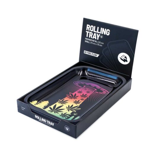 FIRE-FLOW™ Rolling Tray – UFO Gradient - Afbeelding 2