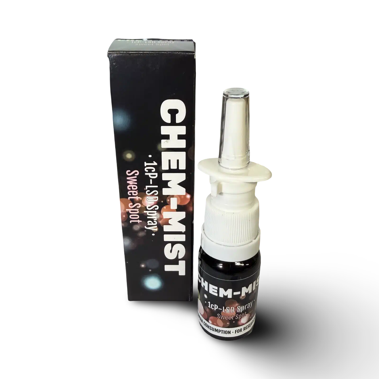 Chem-Mist 1cP-LSD Spray 10 ml flacon met etiket 350 µg – research grade