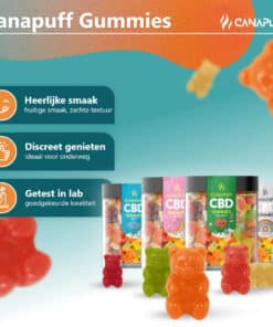 CanaPuff CBD Gummies - Sleep | Rest | Recovery | Immunity